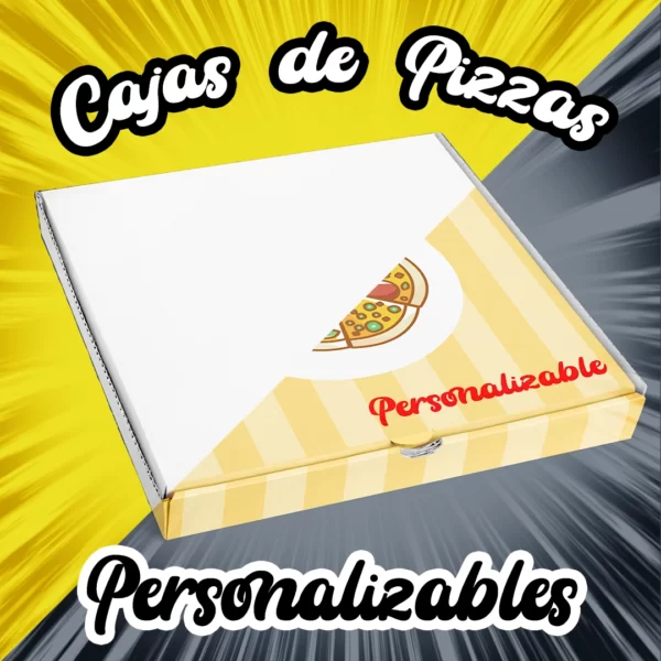 Cajas de PIZZA (personalizables)