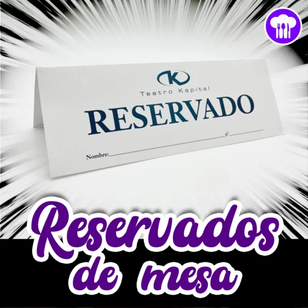 RESERVADO MESA